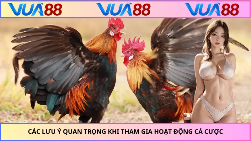 Các lưu ý quan trọng khi tham gia hoạt động cá cược