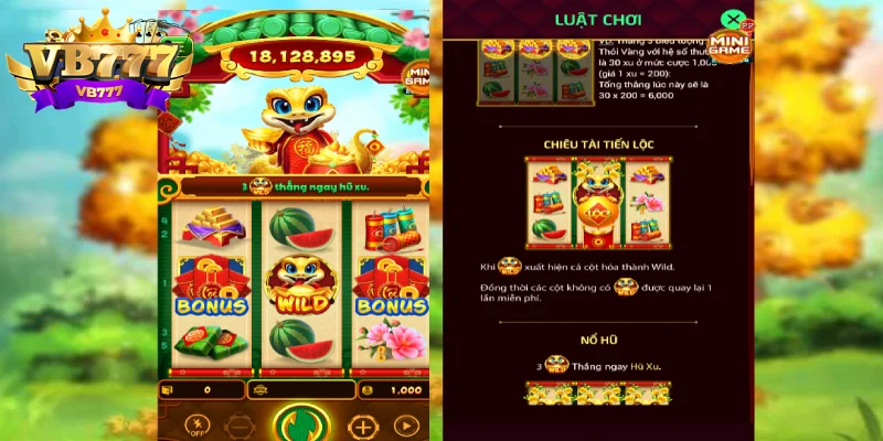 Chiêu Tài Tiến Lộc, tính năng đặc biệt của trò chơi