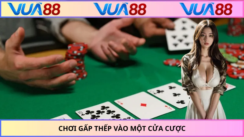 Chơi gấp thếp vào một cửa cược
