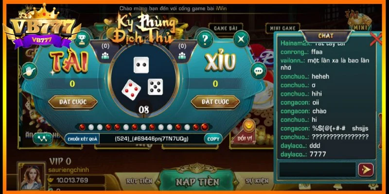 Đặt cược vào tụ của người chơi khác nếu thấy họ đang thắng