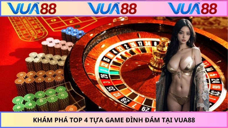 Khám phá top 4 tựa game đình đám tại VUA88