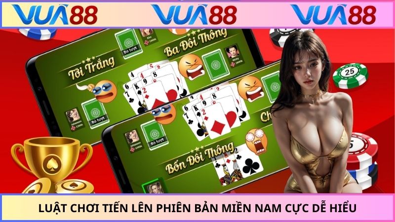 Luật chơi tiến lên phiên bản miền Nam cực dễ hiểu