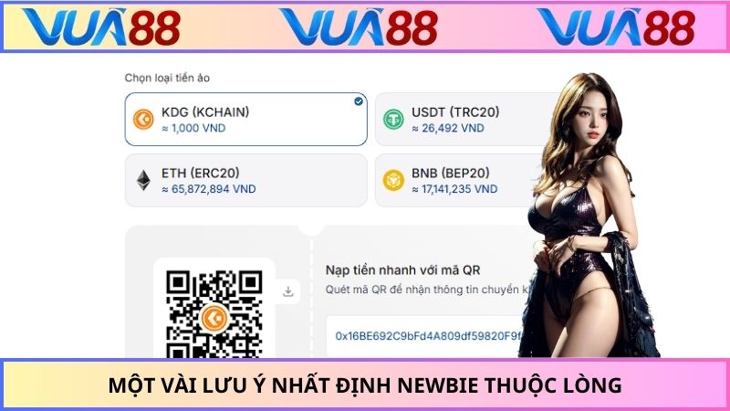 Một vài lưu ý nhất định newbie thuộc lòng