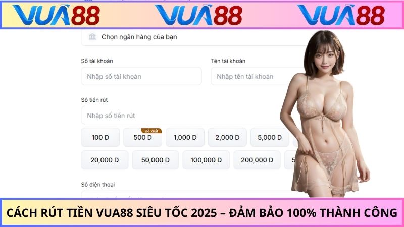 Rút tiền VUA88