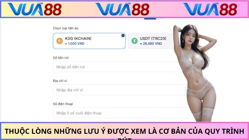 Thuộc lòng những lưu ý được xem là cơ bản của quy trình rút