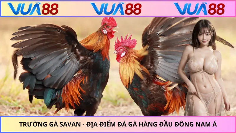 Trường Gà Savan - Địa Điểm Đá Gà Hàng Đầu Đông Nam Á
