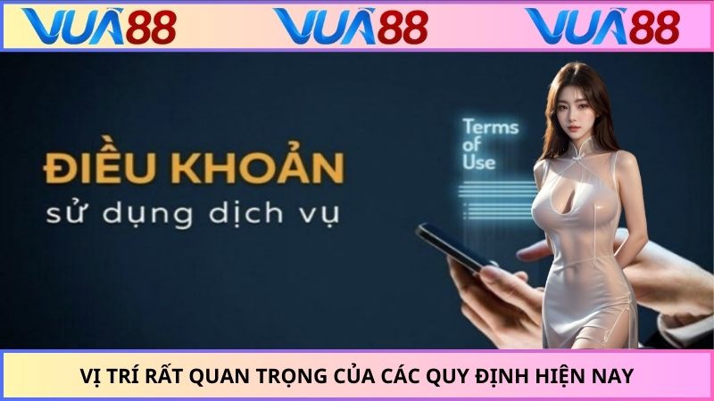 Vị trí rất quan trọng của các quy định hiện nay