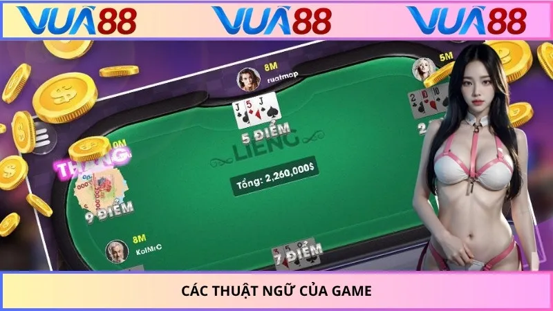 Các thuật ngữ của game