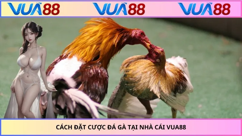Cách đặt cược đá gà tại nhà cái VUA88