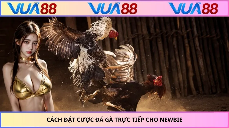 Cách đặt cược đá gà trực tiếp cho Newbie