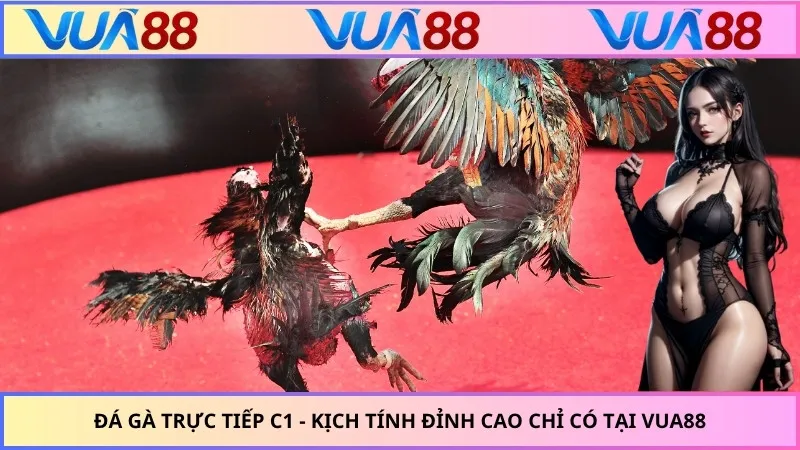 Đá Gà Trực Tiếp C1 - Kịch Tính Đỉnh Cao Chỉ Có Tại VUA88