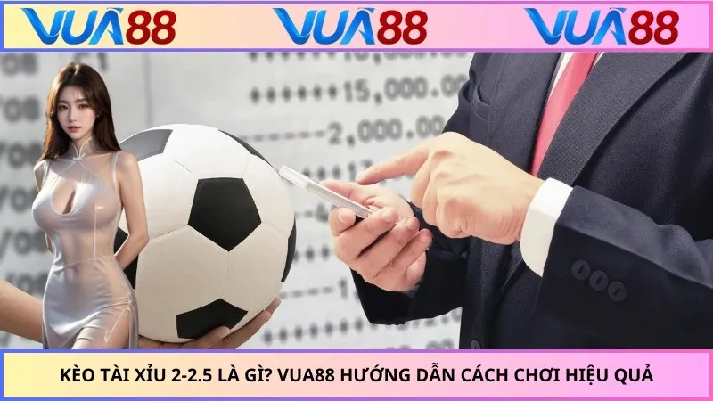 Kèo Tài Xỉu 2-2.5 Là Gì? VUA88 Hướng Dẫn Cách Chơi Hiệu Quả