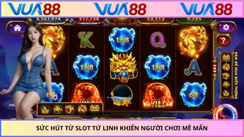 Sức hút từ slot Tứ Linh khiến người chơi mê mẩn