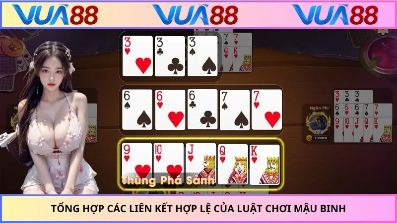 Tổng hợp các liên kết hợp lệ của luật chơi mậu binh